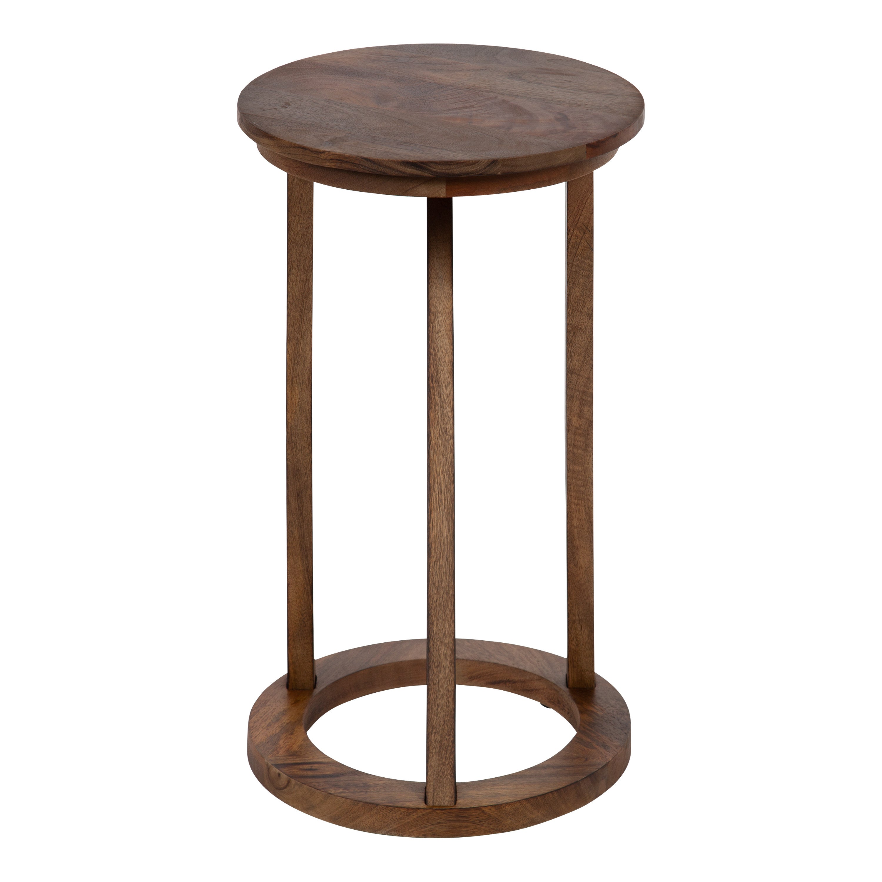 Side Table 15x15x23 Walnut Brown 4