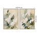 Framed Canvas Sylvie Dark Gold 2 Piece Set 28x38 2