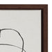 Art Set Sylvie Walnut 2 Piece Set 18x24 3