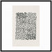 Framed Art Svelte Noir Black 37x37 1