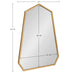 Irregular Mirror Gold 23x30 5