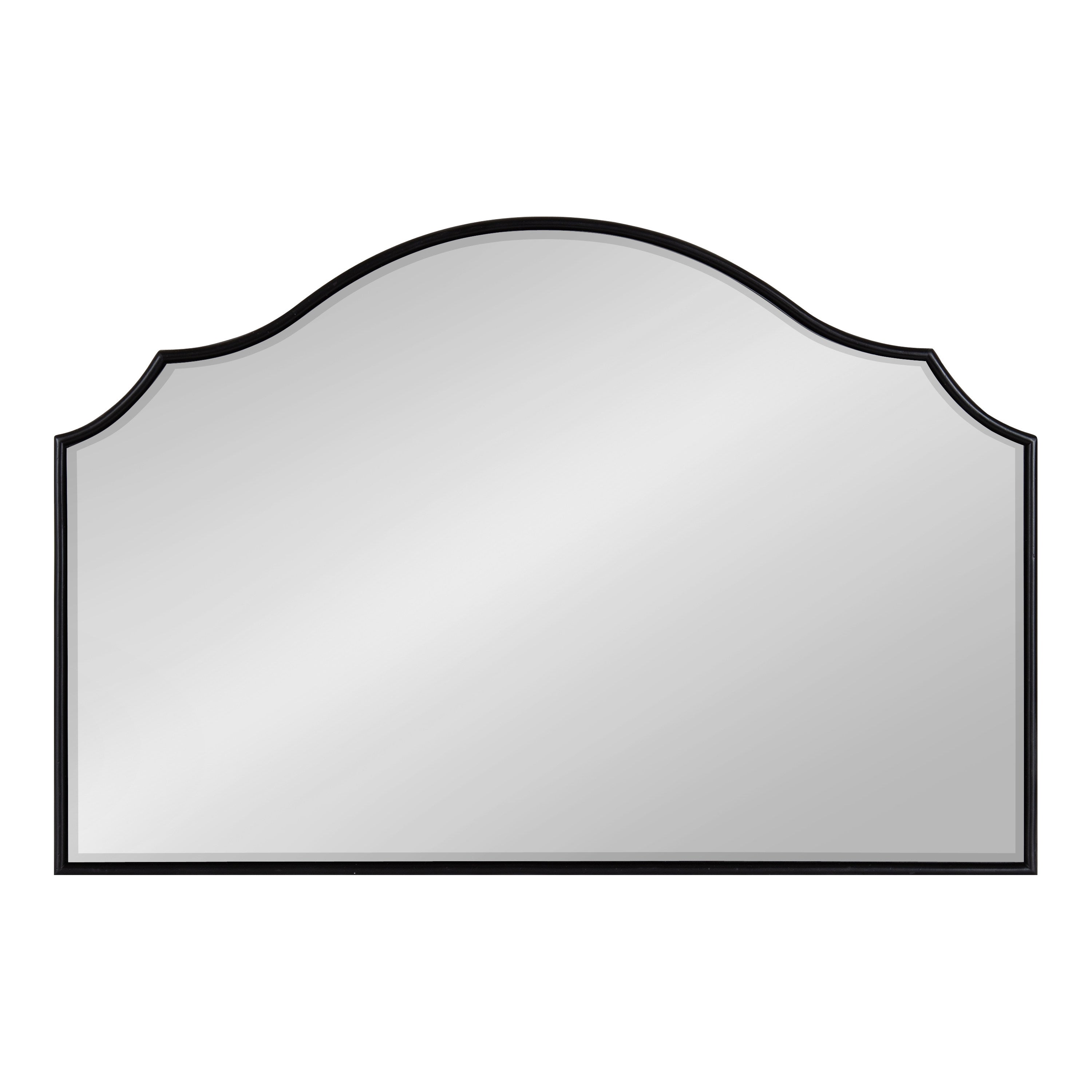 Arch Mirror Black 30x20 2