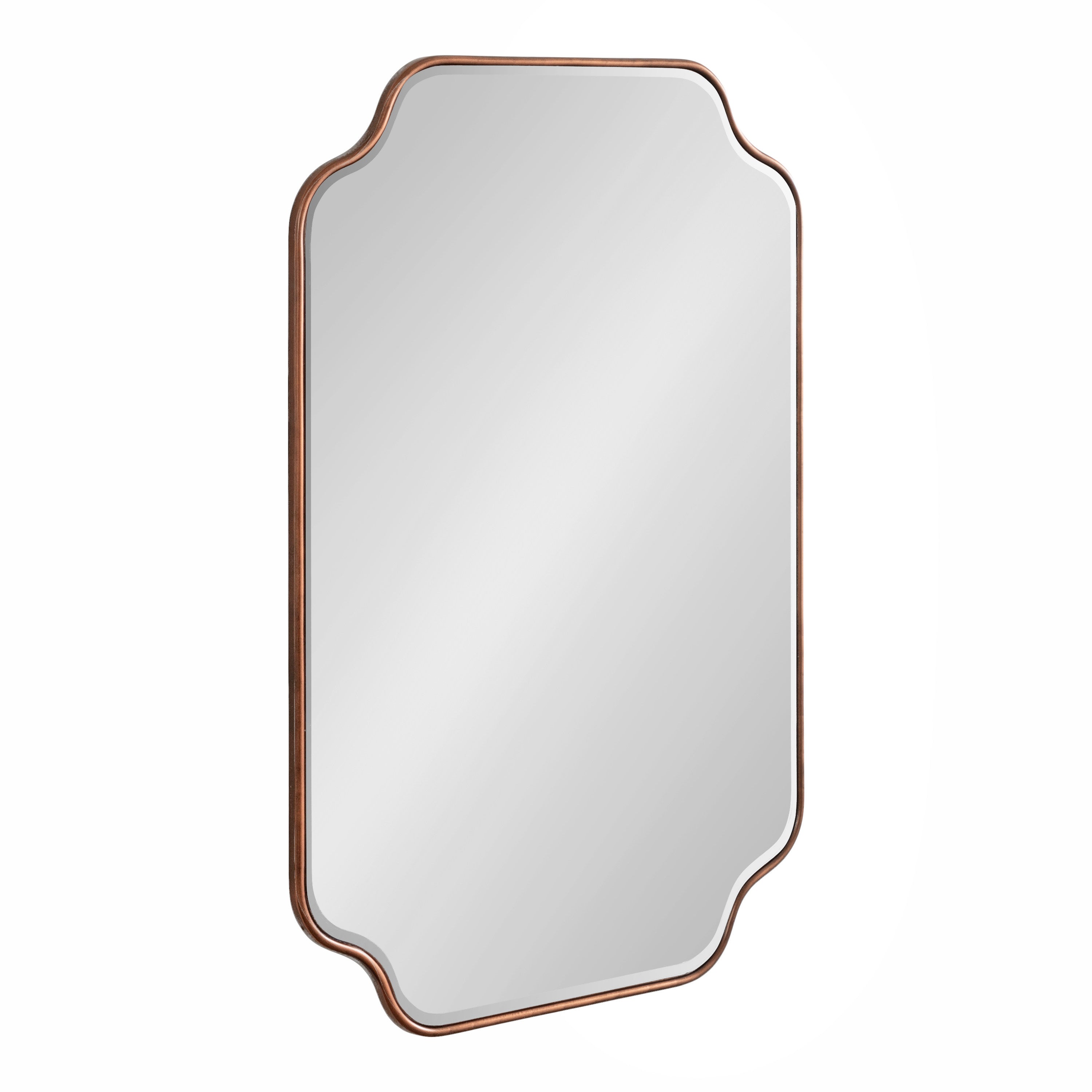Scallop Mirror 24x36 Bronze 1