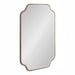 Scallop Mirror 24x36 Bronze 1