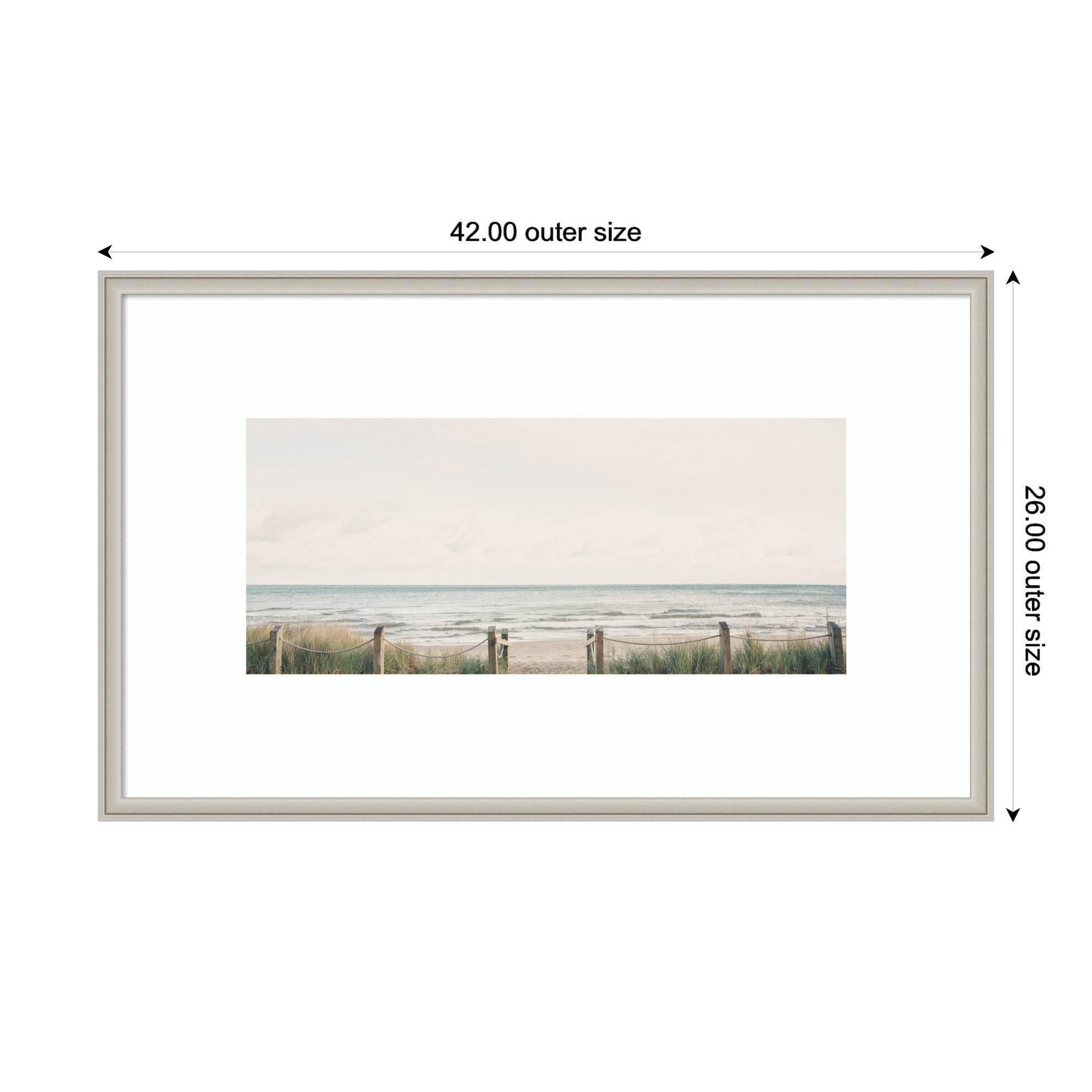 Pale Sky by Emiko and Mark Franzen F2 Images Framed Wall Art Print