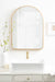 Arch Mirror Gold 20x28 6