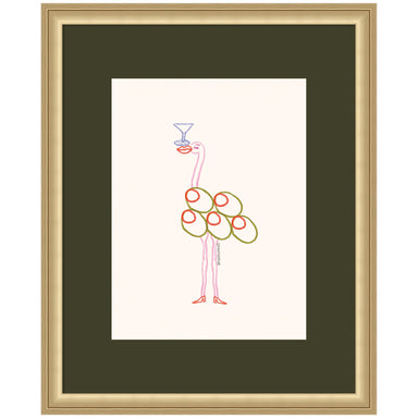 Framed Art 18x22 Florence Gold 1