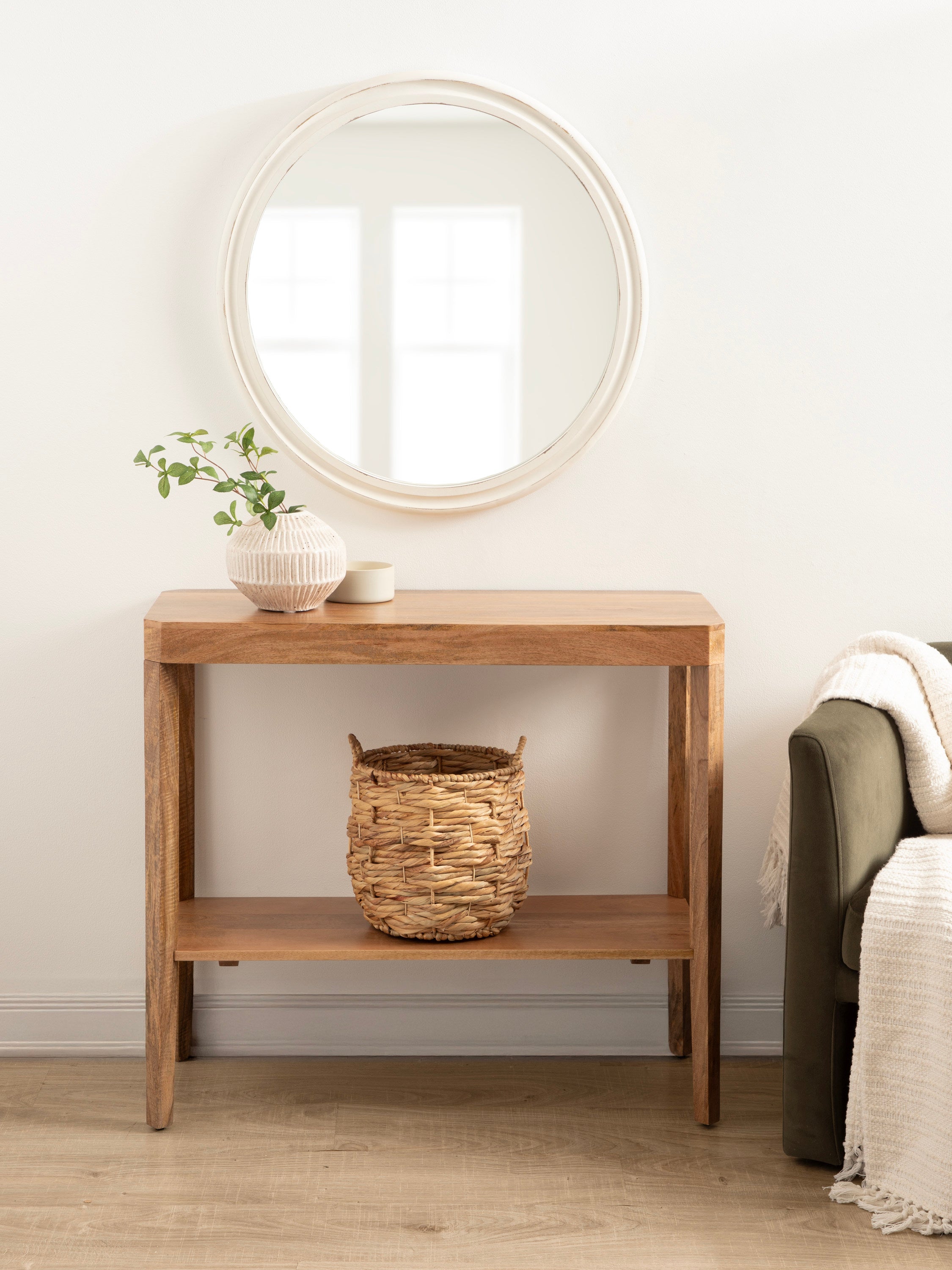 Console Table Natural 36x14x33 6