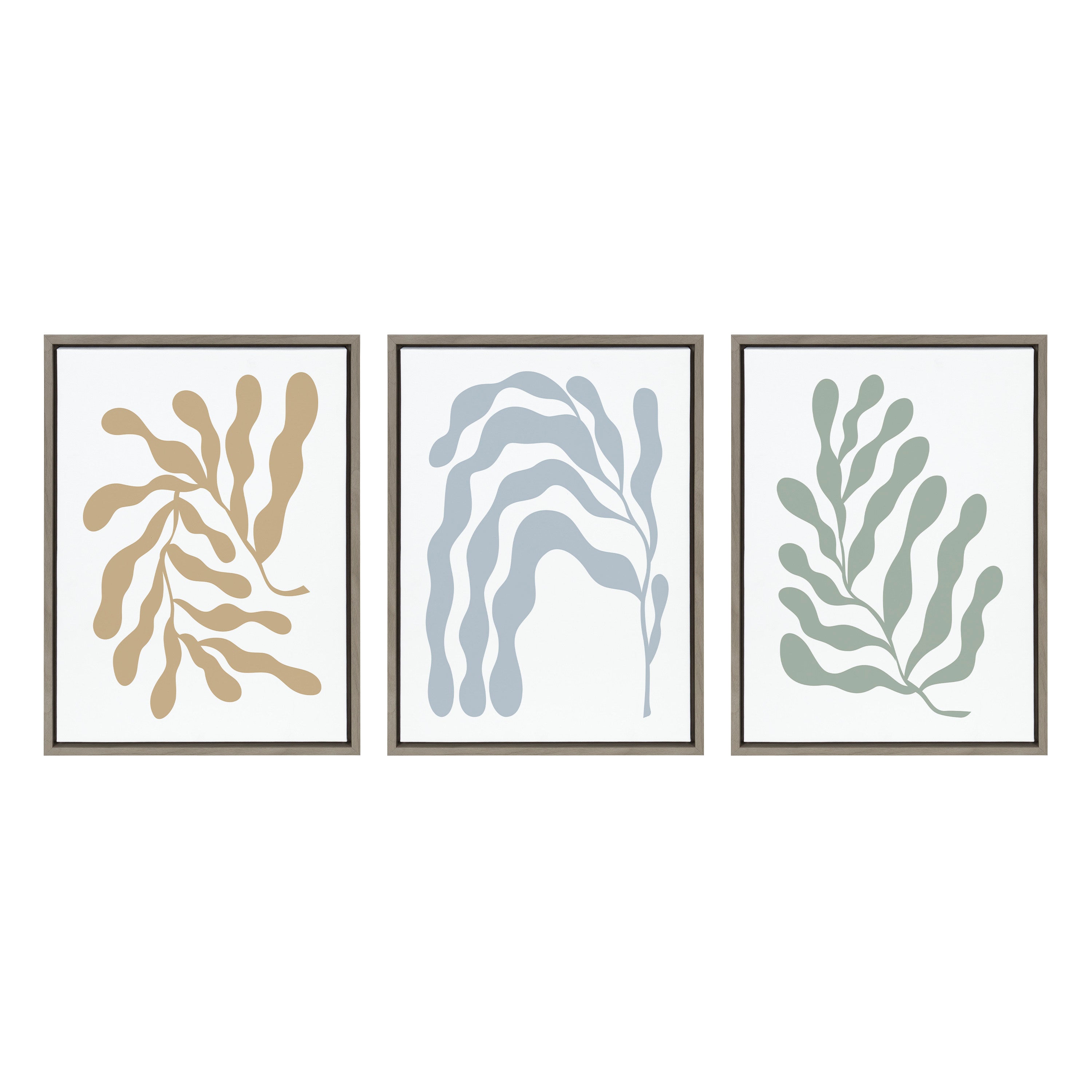 Art Set 3 Piece Set 18x24 Sylvie Graywash 2