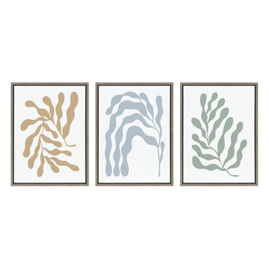 Art Set 3 Piece Set 18x24 Sylvie Graywash 2