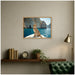 Framed Canvas Sylvie Natural 24x18 6