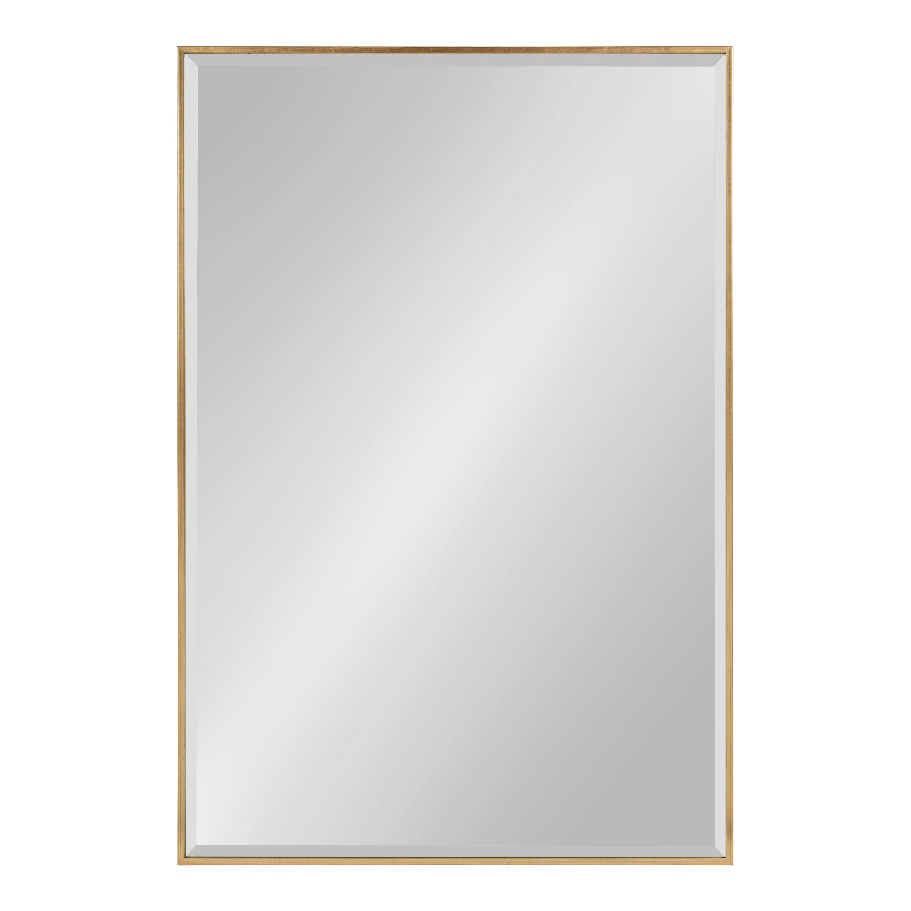Rectangle Mirror Gold 24.75x36.75 2