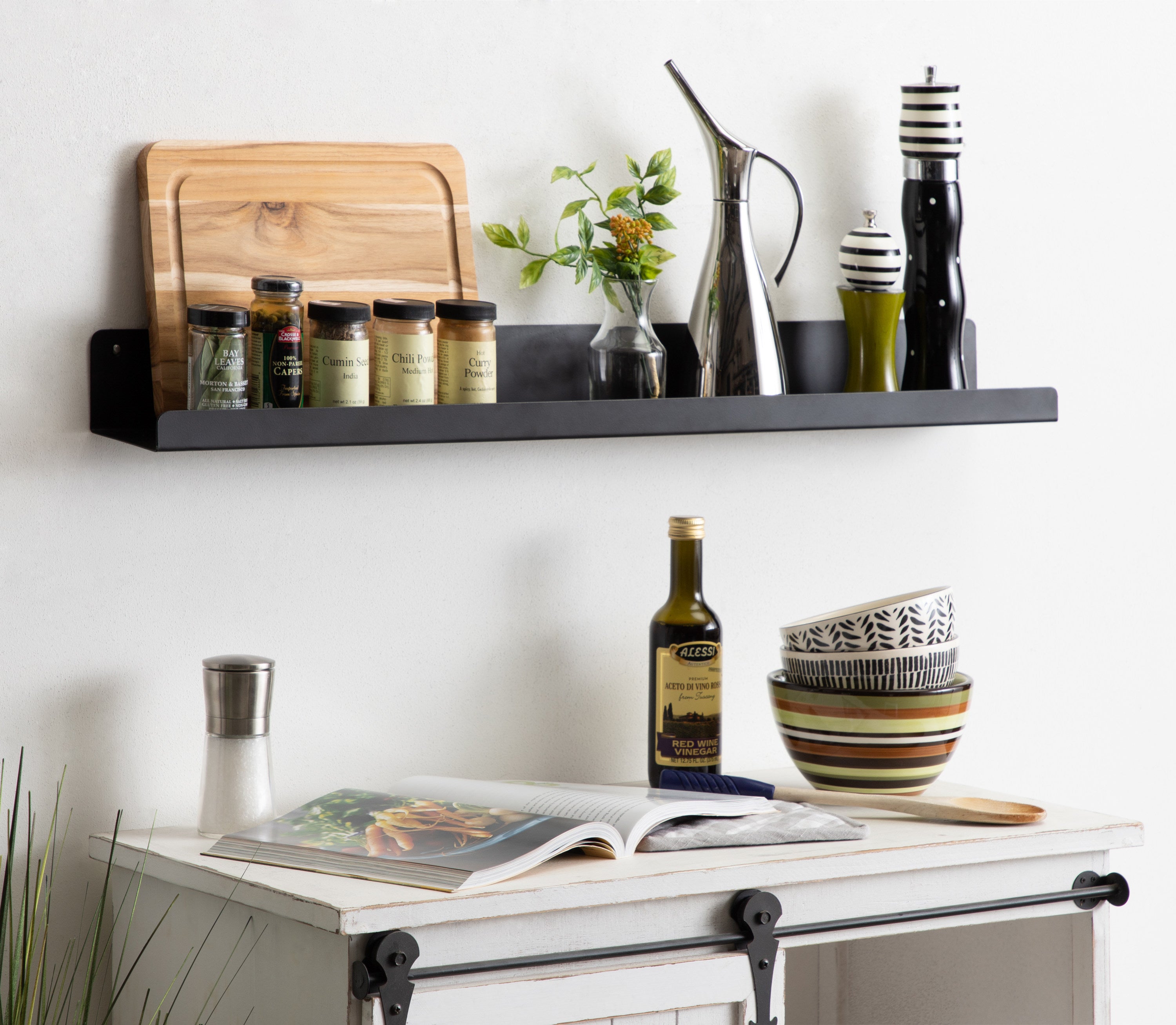 Floating Shelf 36" Black 6