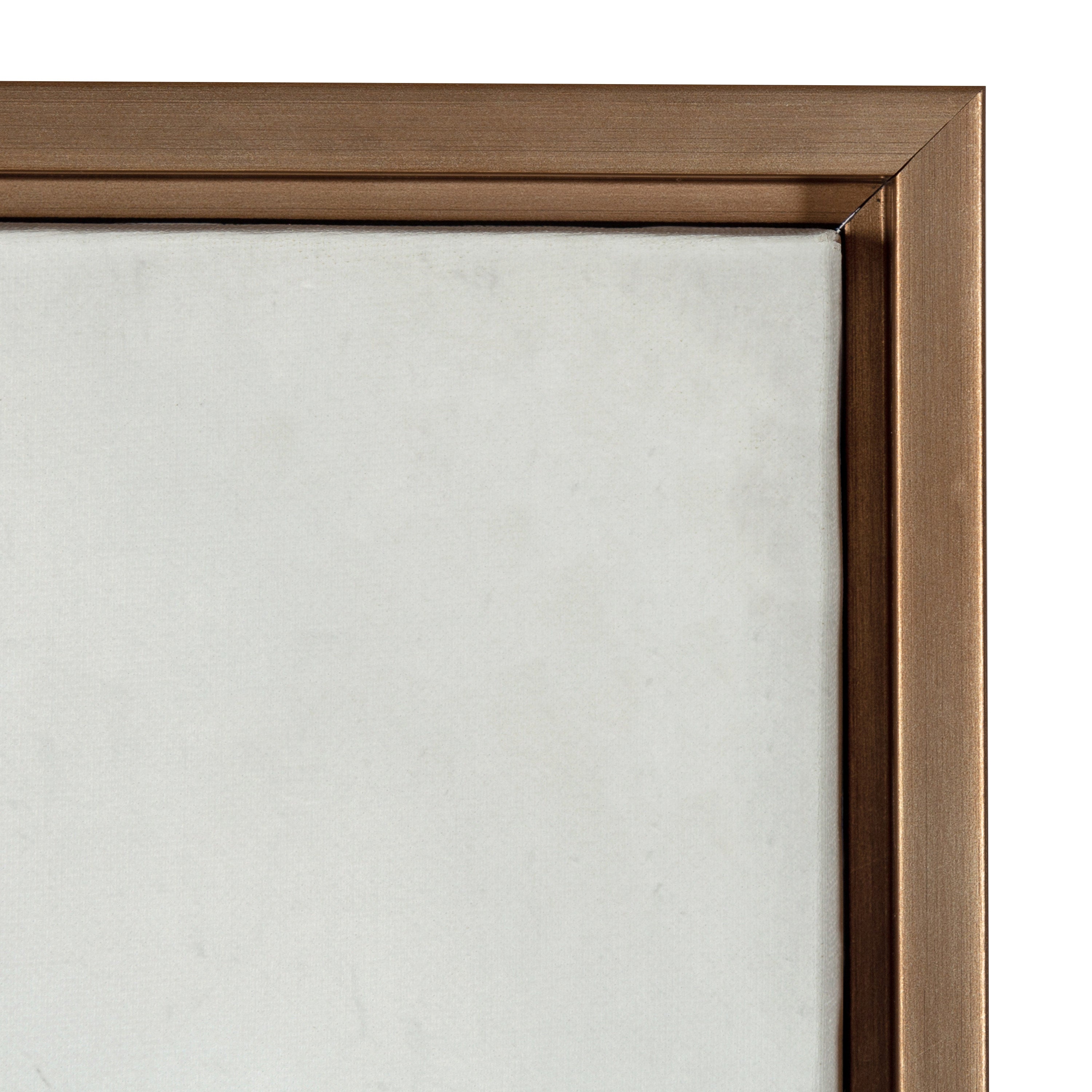 Framed Canvas Sylvie Dark Gold 23x33 3