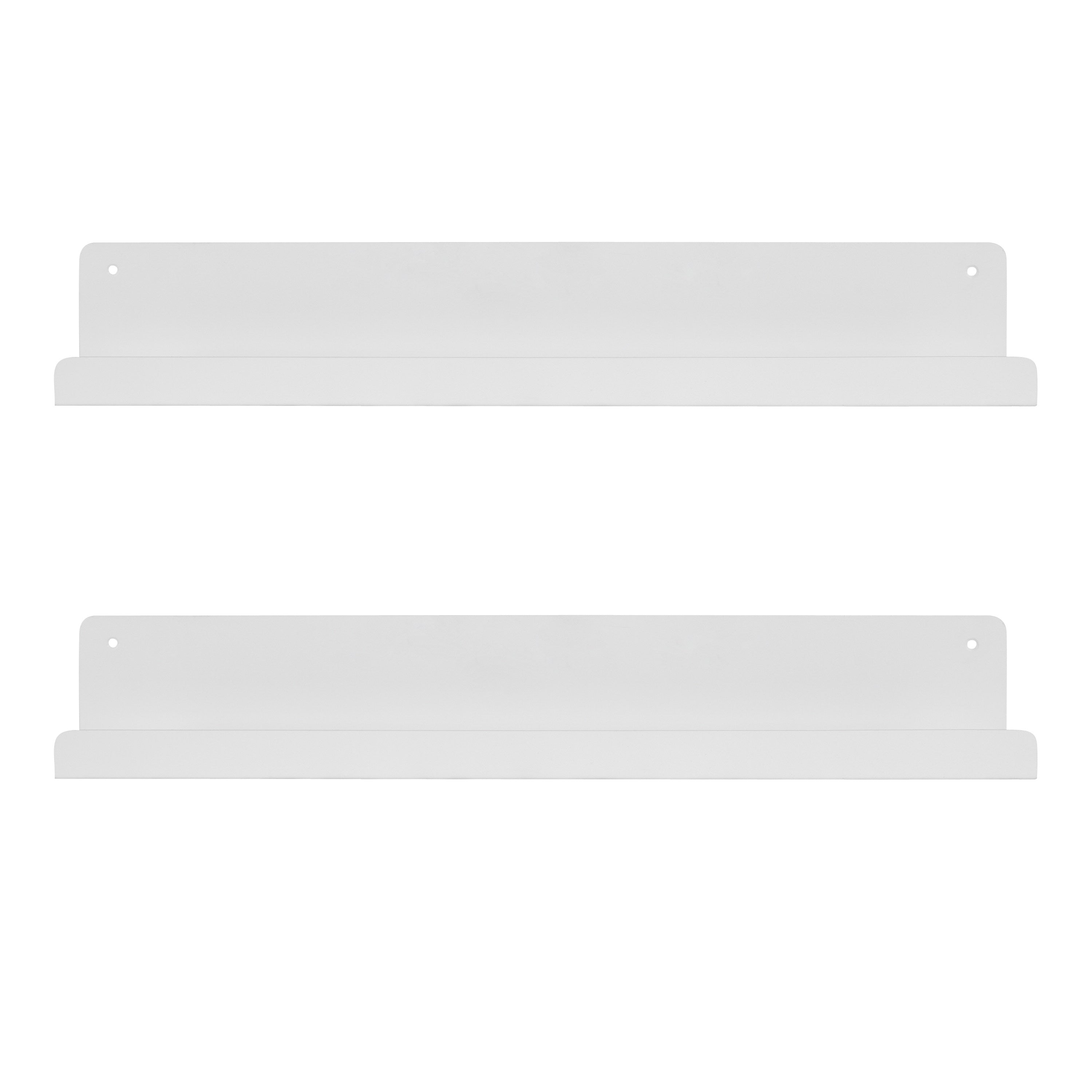 Floating Shelf 2 Piece - 24" White 3