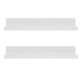 Floating Shelf 2 Piece - 24" White 3