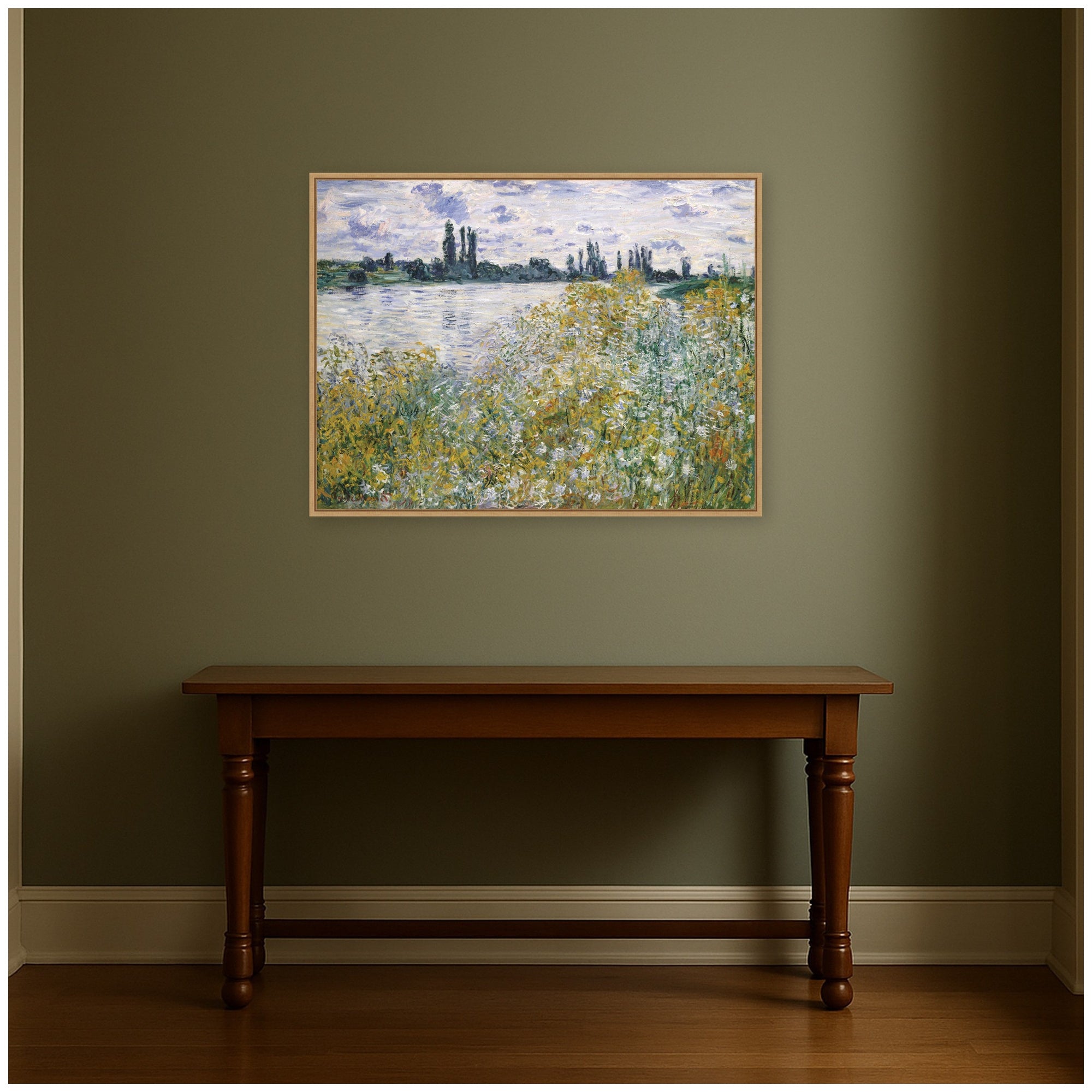 Framed Canvas 42x32 Sylvie Natural 7