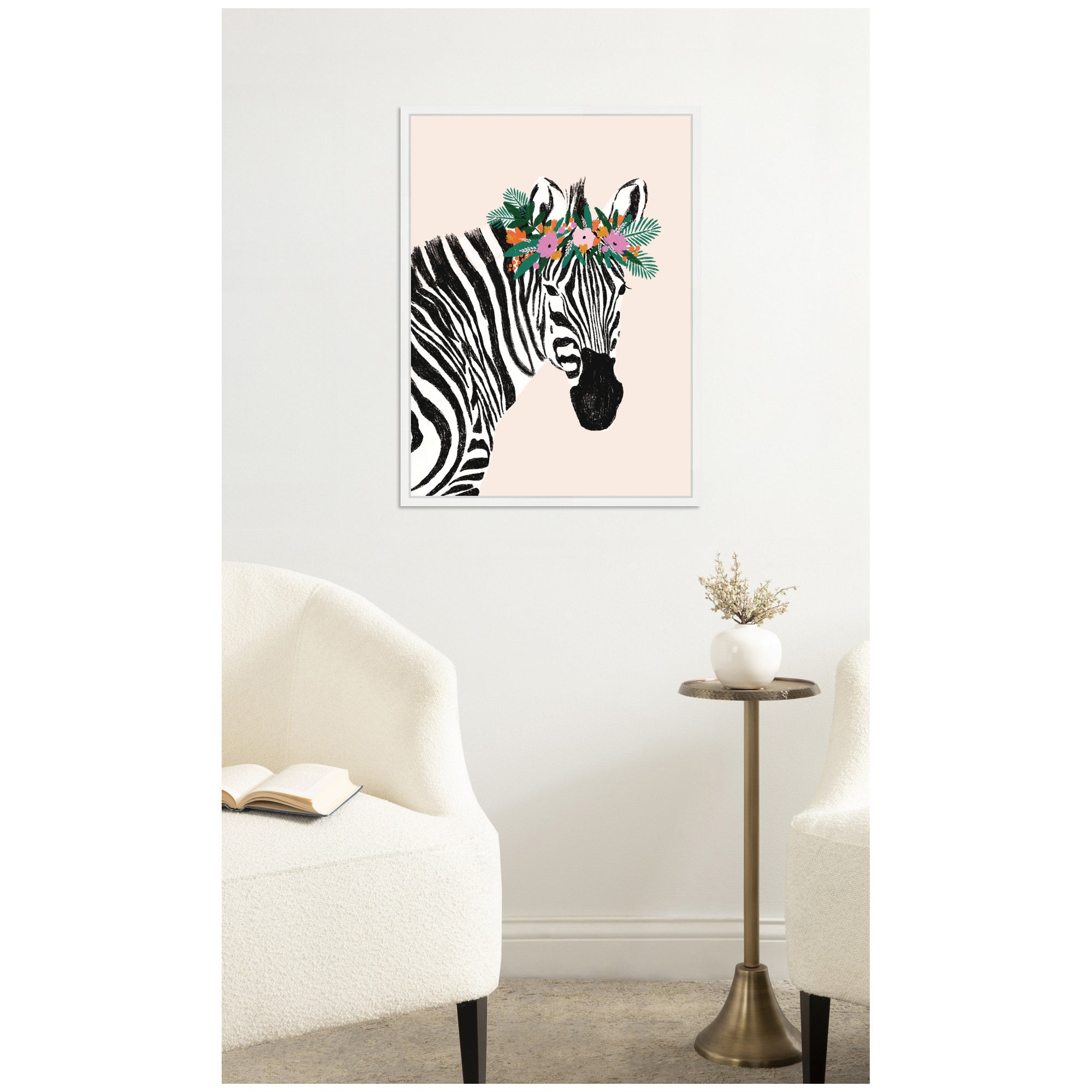 Framed Canvas Sylvie White 18x24 6