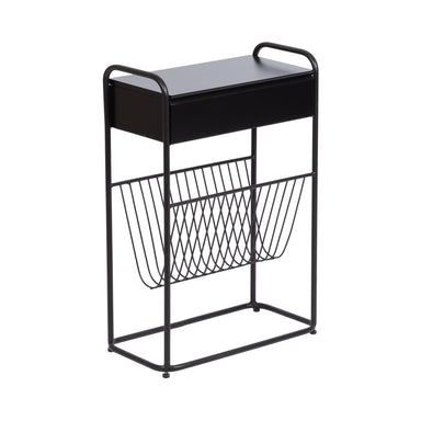 Side Table Black 19x9x26 1