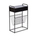 Side Table Black 19x9x26 1