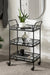 Bar Cart 23x13x35 Black 7