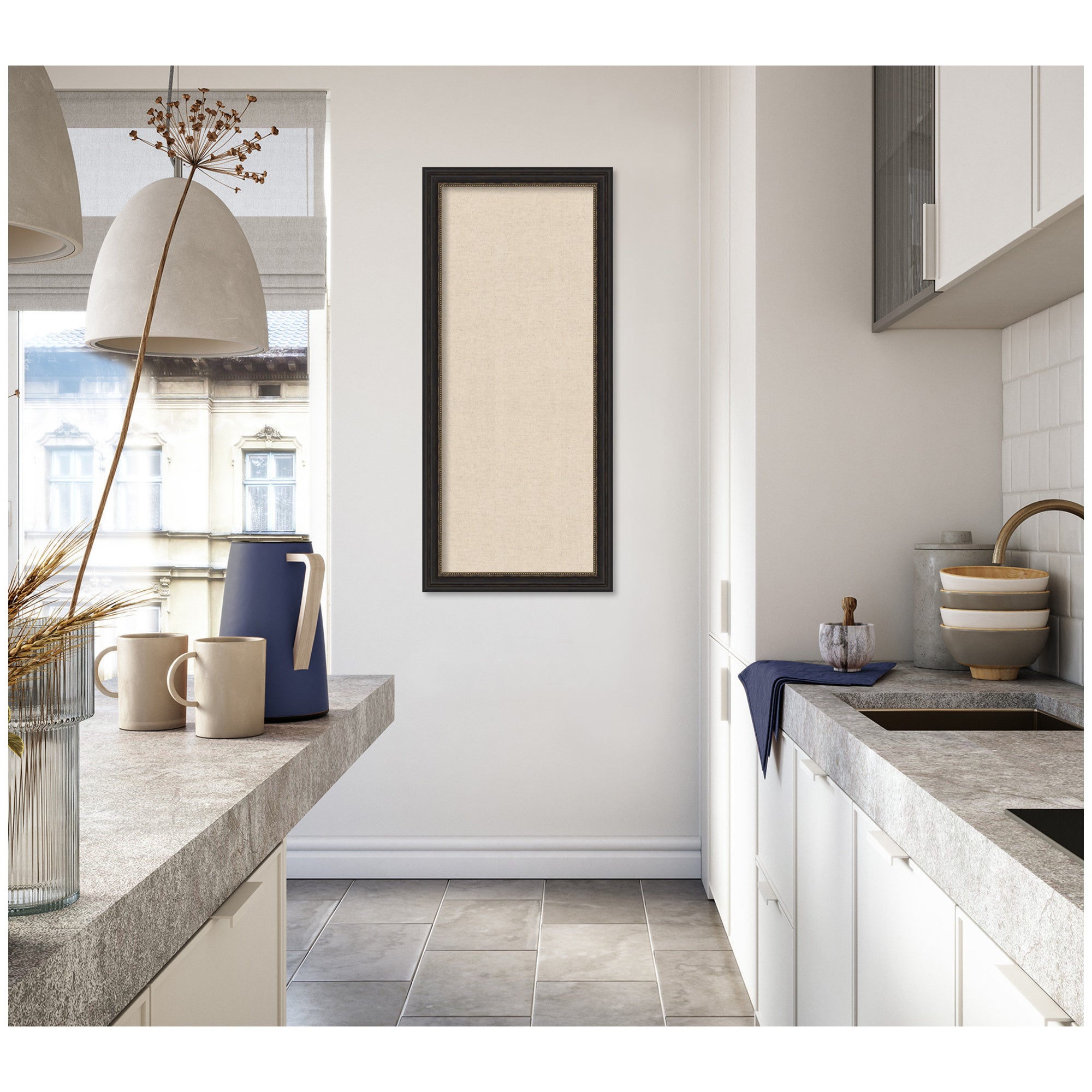 Pinboard 20x44 Accent Bronze Narrow 6