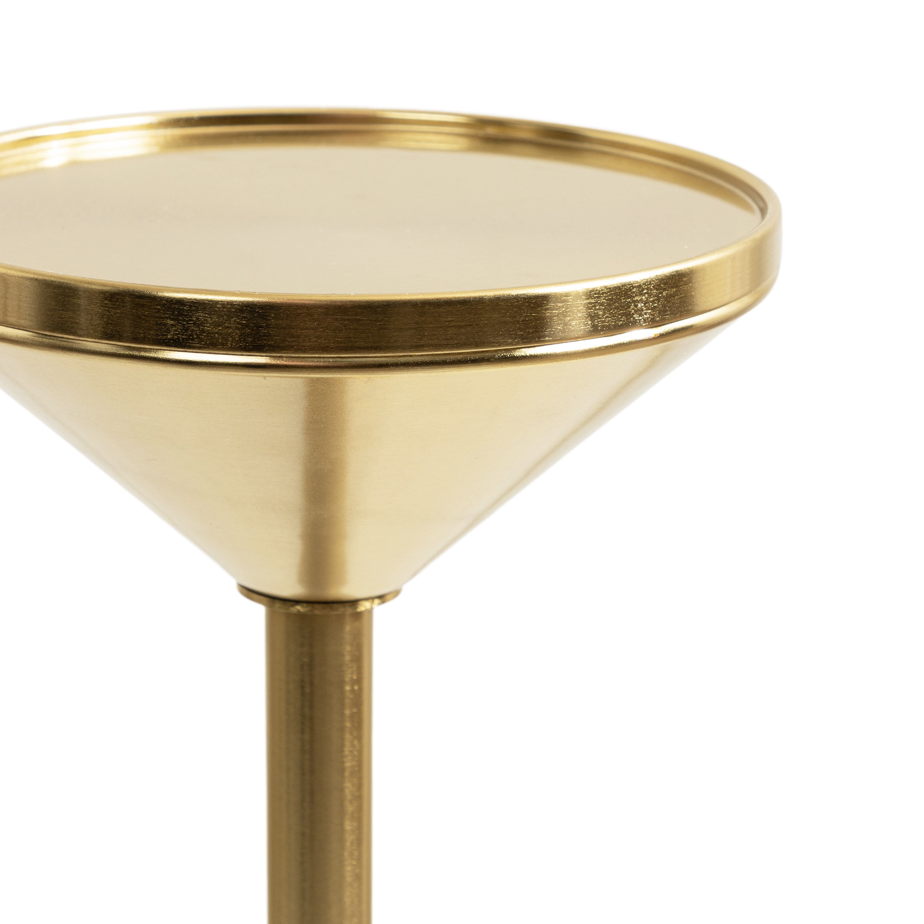 Drink Table Gold 8x8x23 3