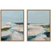Art Set 2 Piece Set 18x24 Sylvie Dark Gold 1