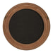Round Mirror Rustic Brown White 28" Diameter 4