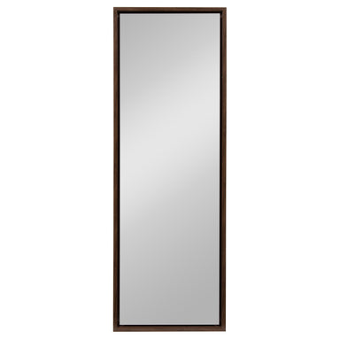 Full Length Mirror Walnut Brown 16x48 2