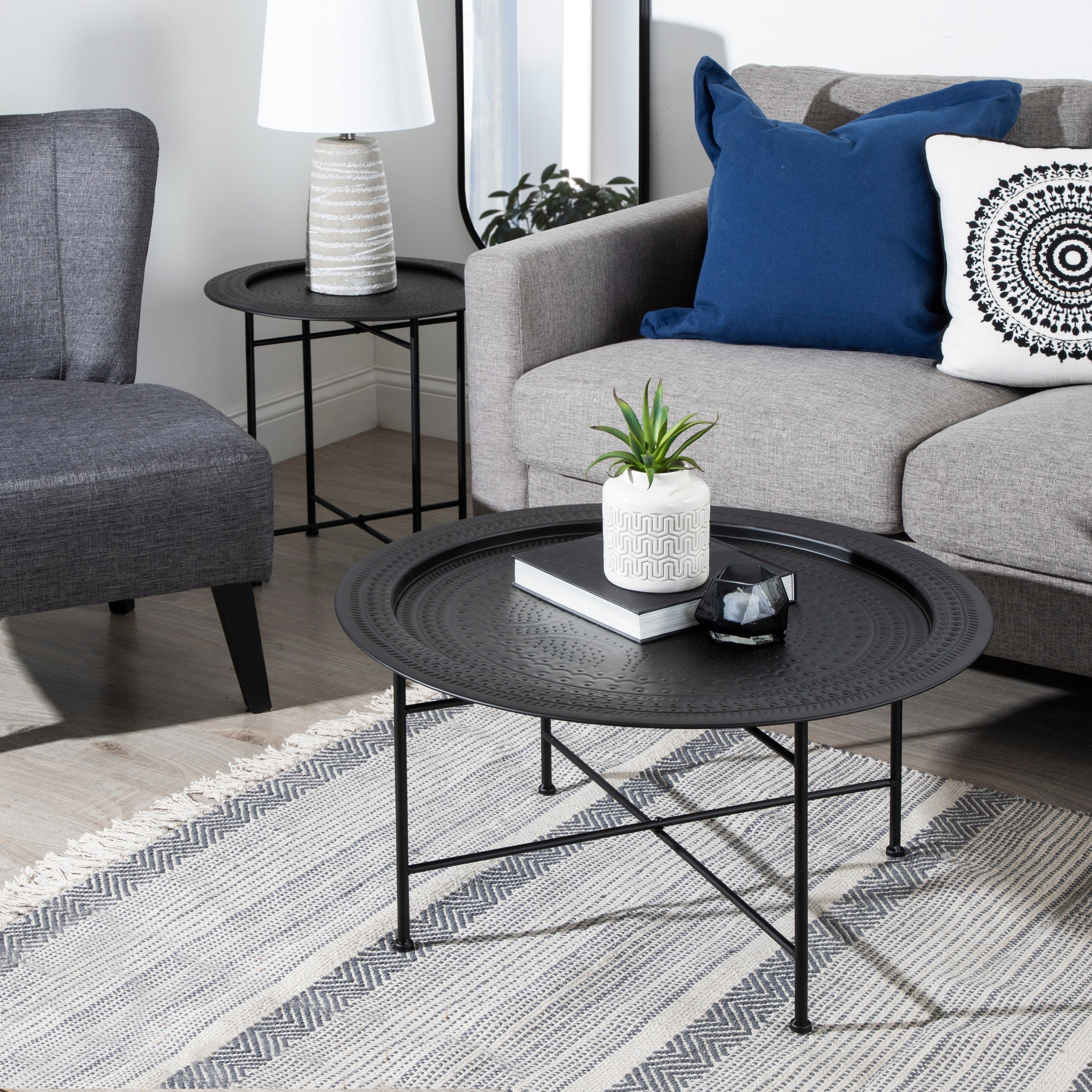 Razza Round Metal Coffee Table