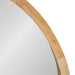 Round Mirror Natural 22" Diameter 3
