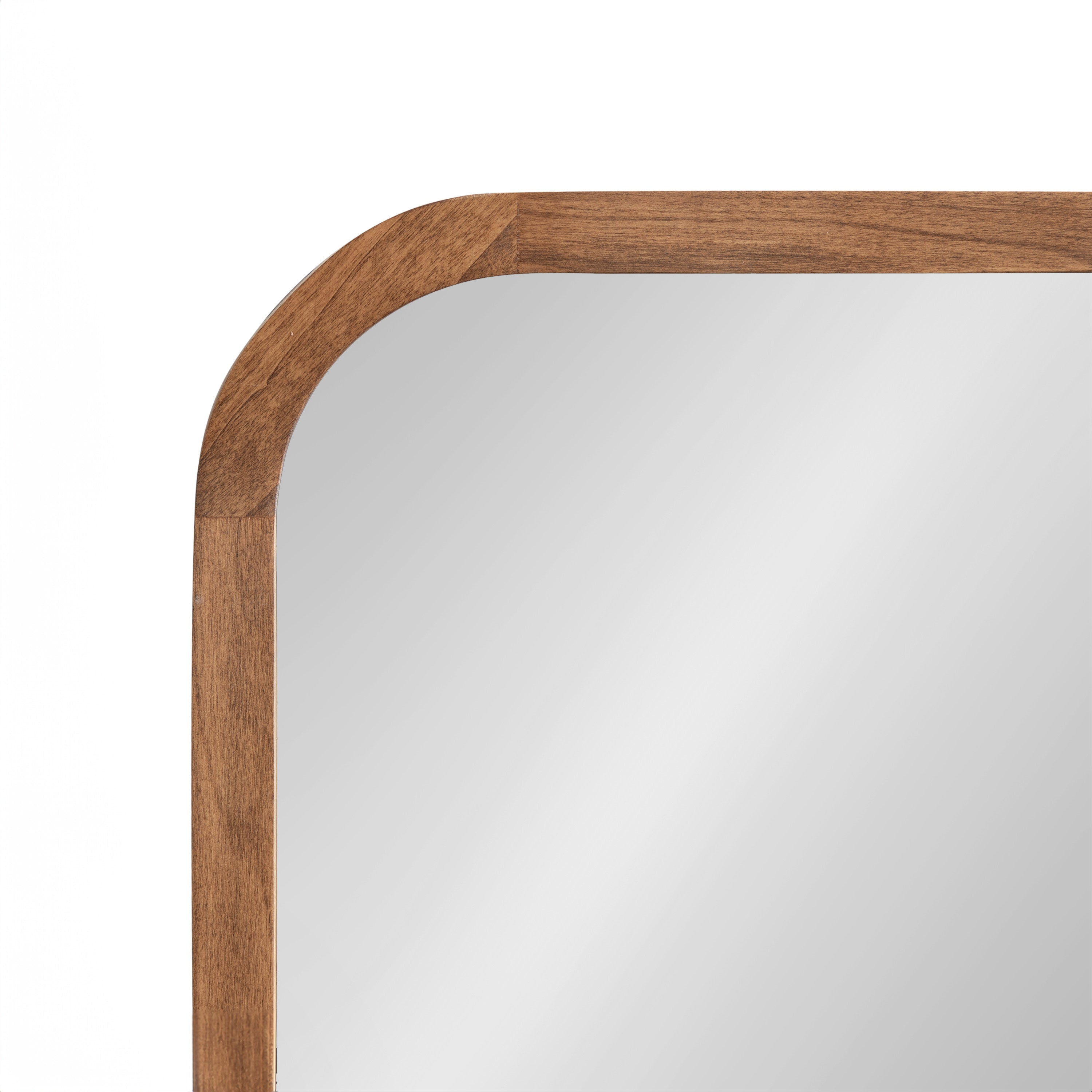 Rectangle Mirror Rustic Brown 24x36 3