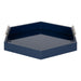 Single Tray Navy Blue Silver 18x18 3