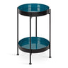 Nira Two-Tiered Metal Side Table