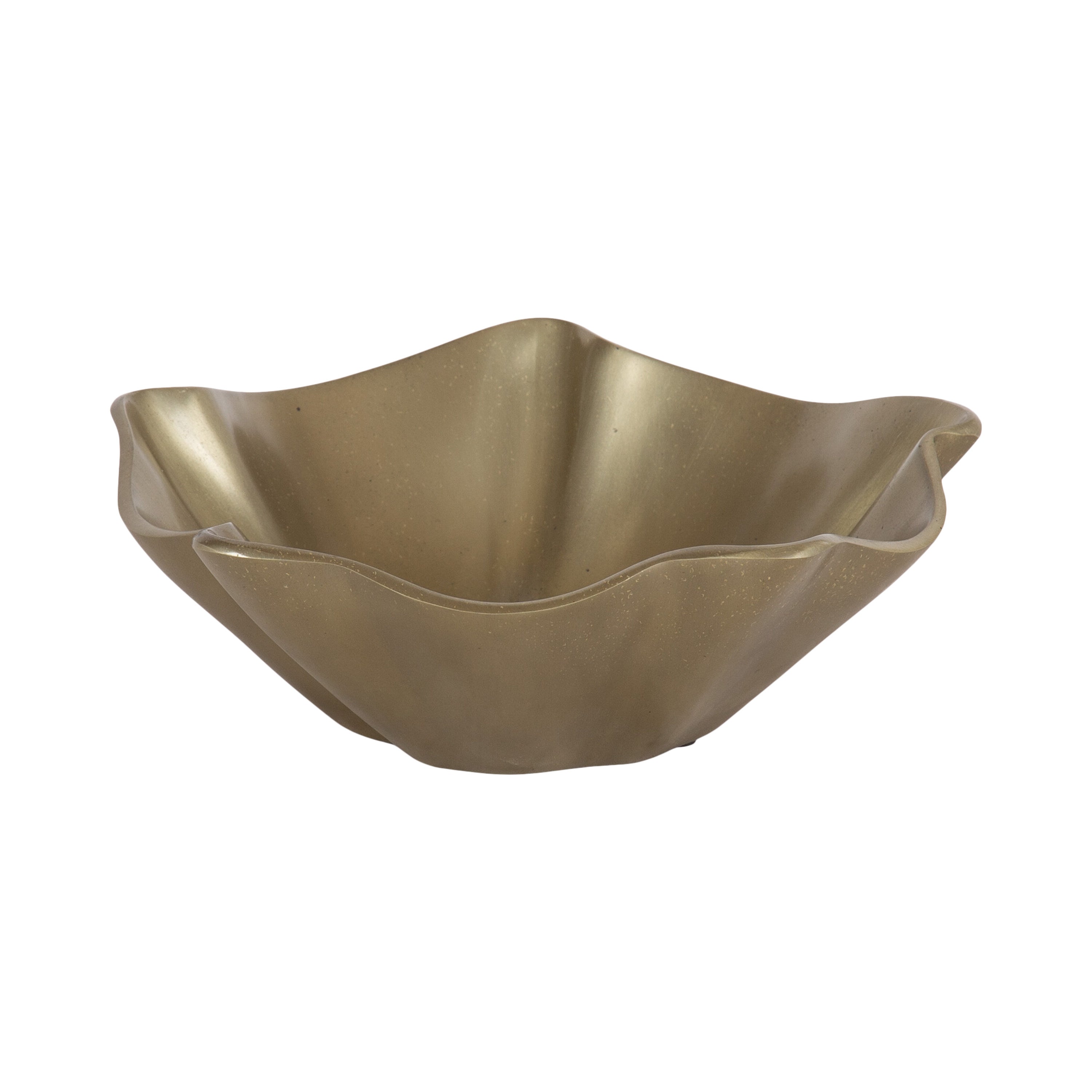Serving Bowl Gold 10" diameter 1