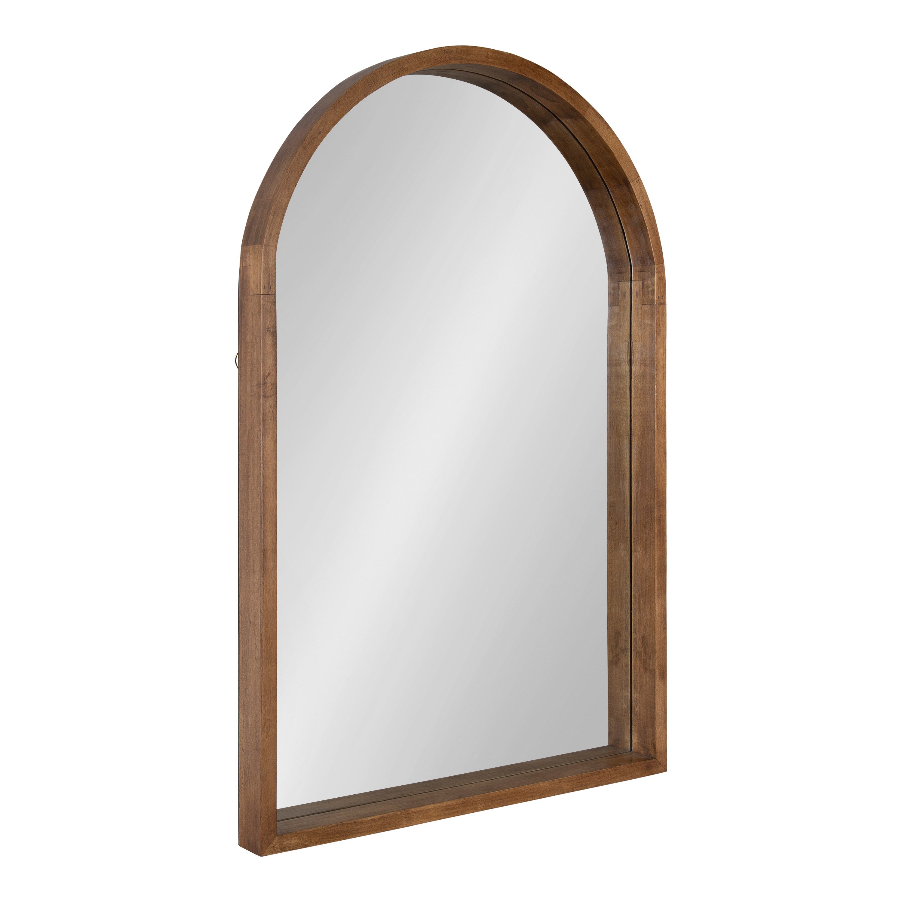 Arch Mirror Rustic Brown 24x36 1