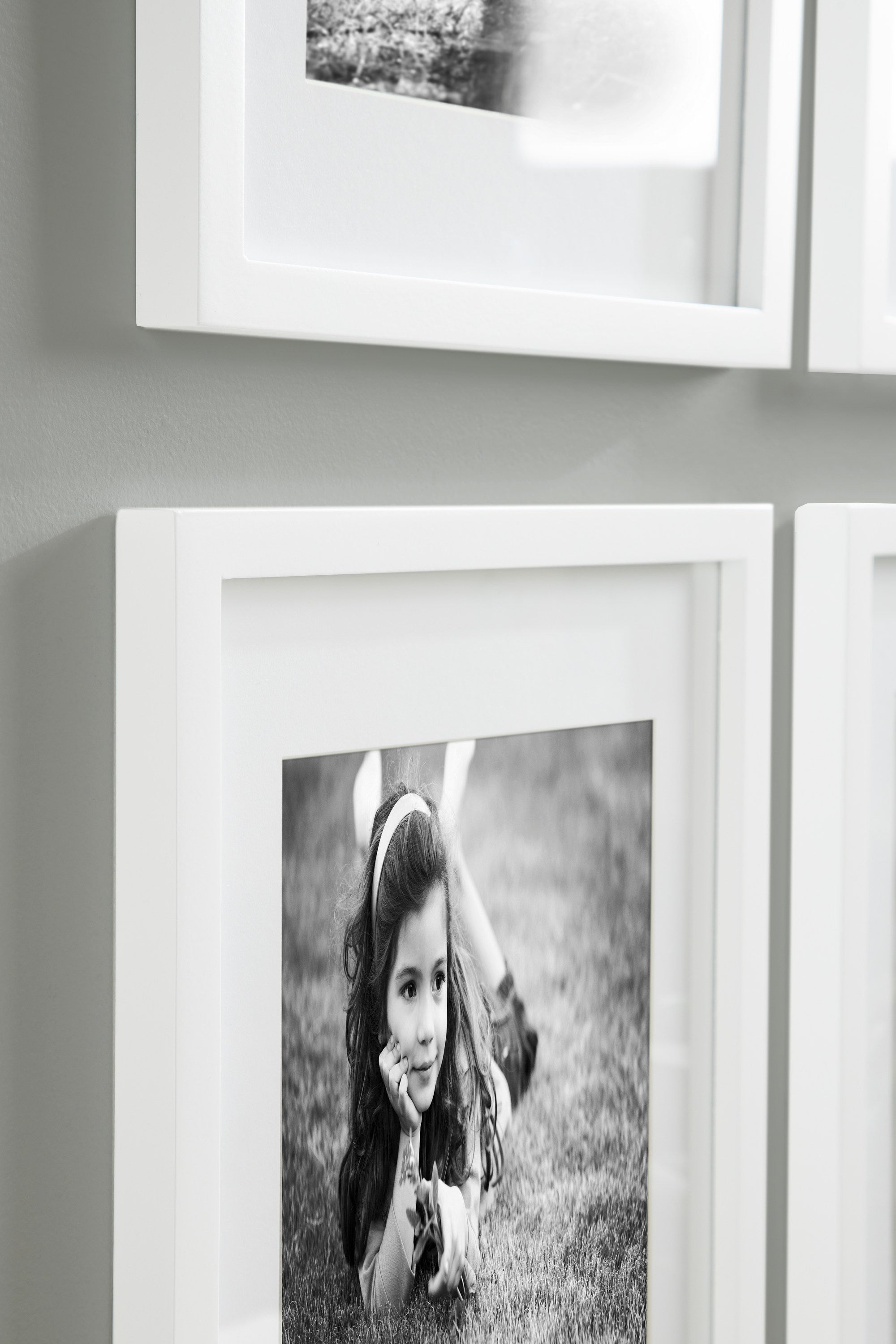 Wall Frame White 11x14 matted to 8x10 8