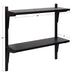 Accent Shelf Black 24x8x24 2