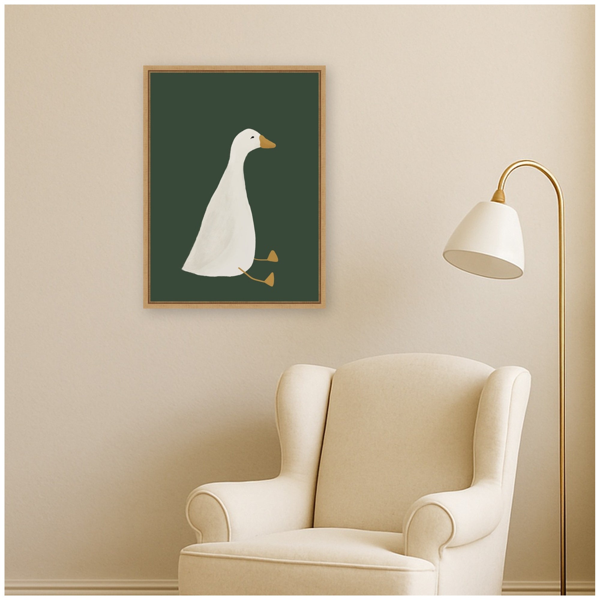 Framed Canvas 18x24 Sylvie Natural 6