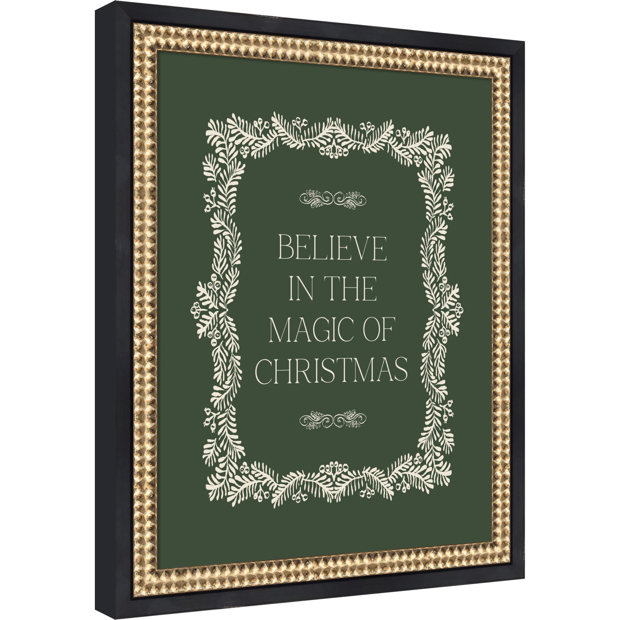 Mounted Canvas Castellan Black 13x16 1