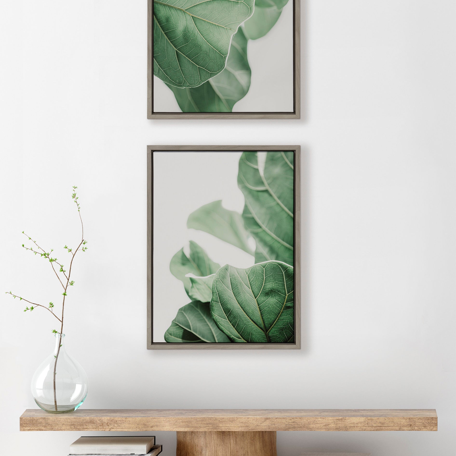 Art Set 2 Piece Set 18x24 Sylvie Graywash 5