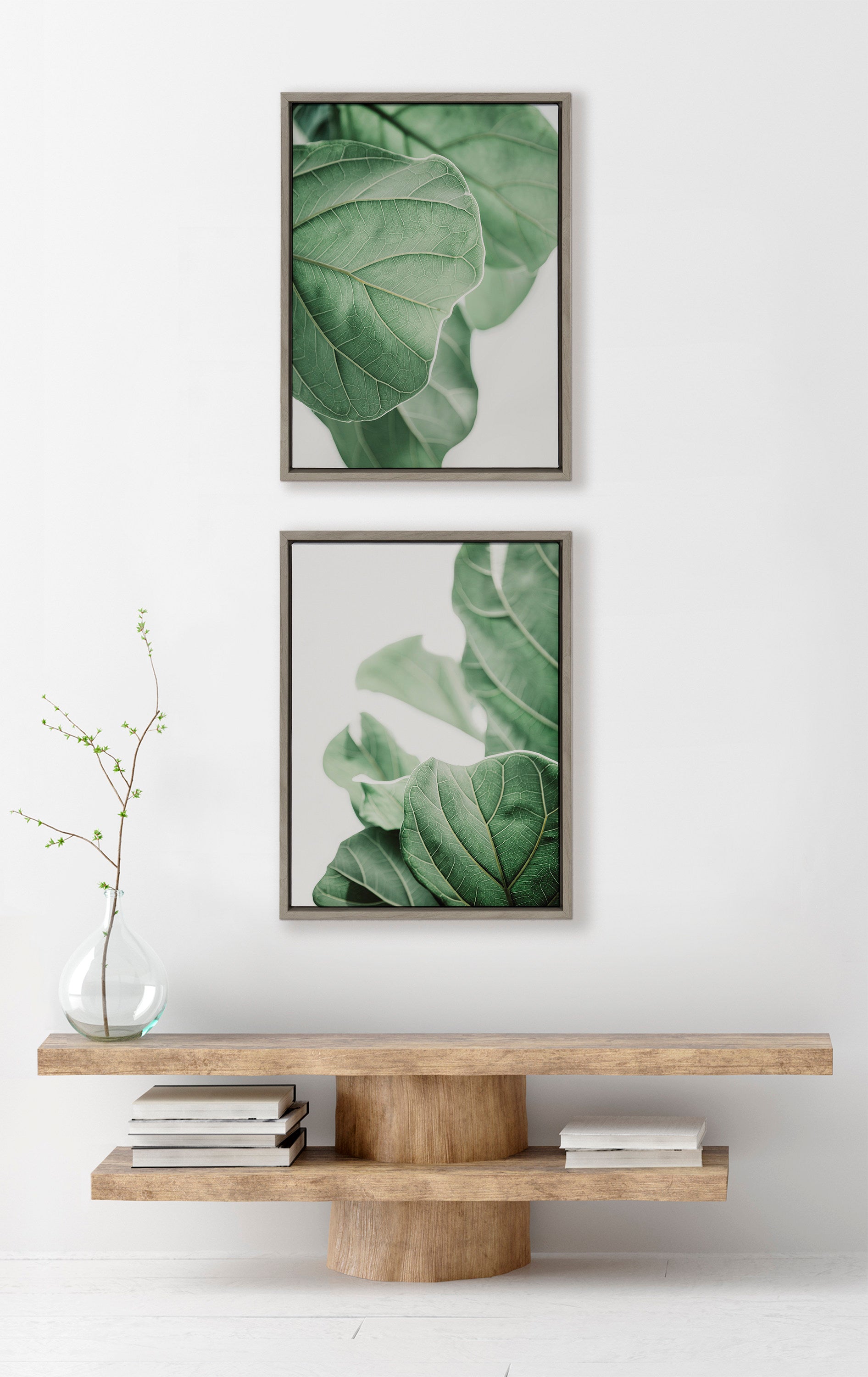 Art Set 2 Piece Set 18x24 Sylvie Graywash 5