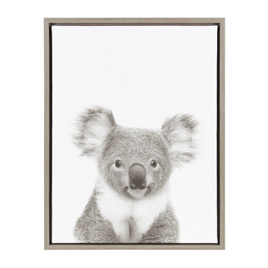 Framed Canvas 18x24 Sylvie Graywash 1