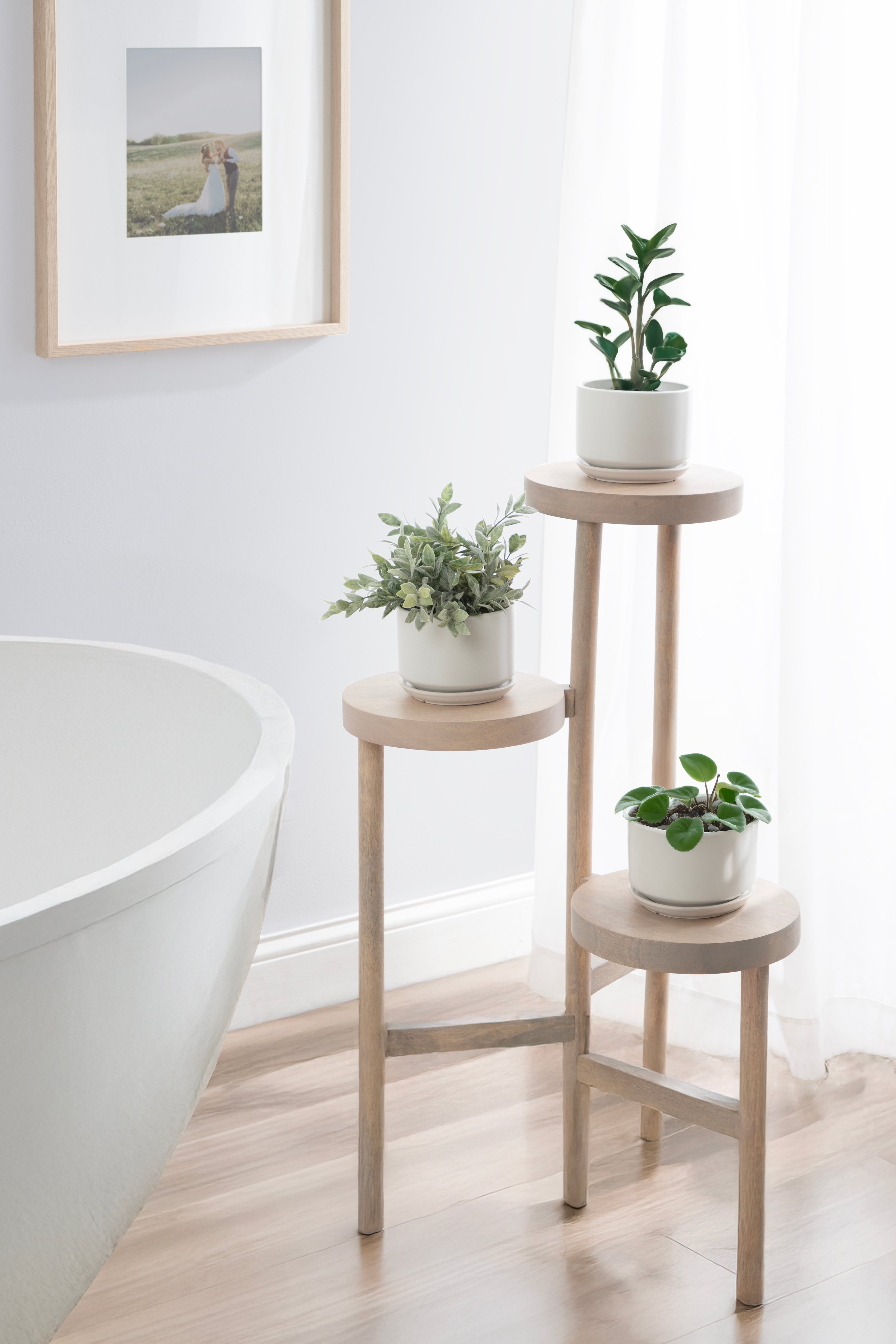 Fitley Wooden Plant Stand – kateandlaurel