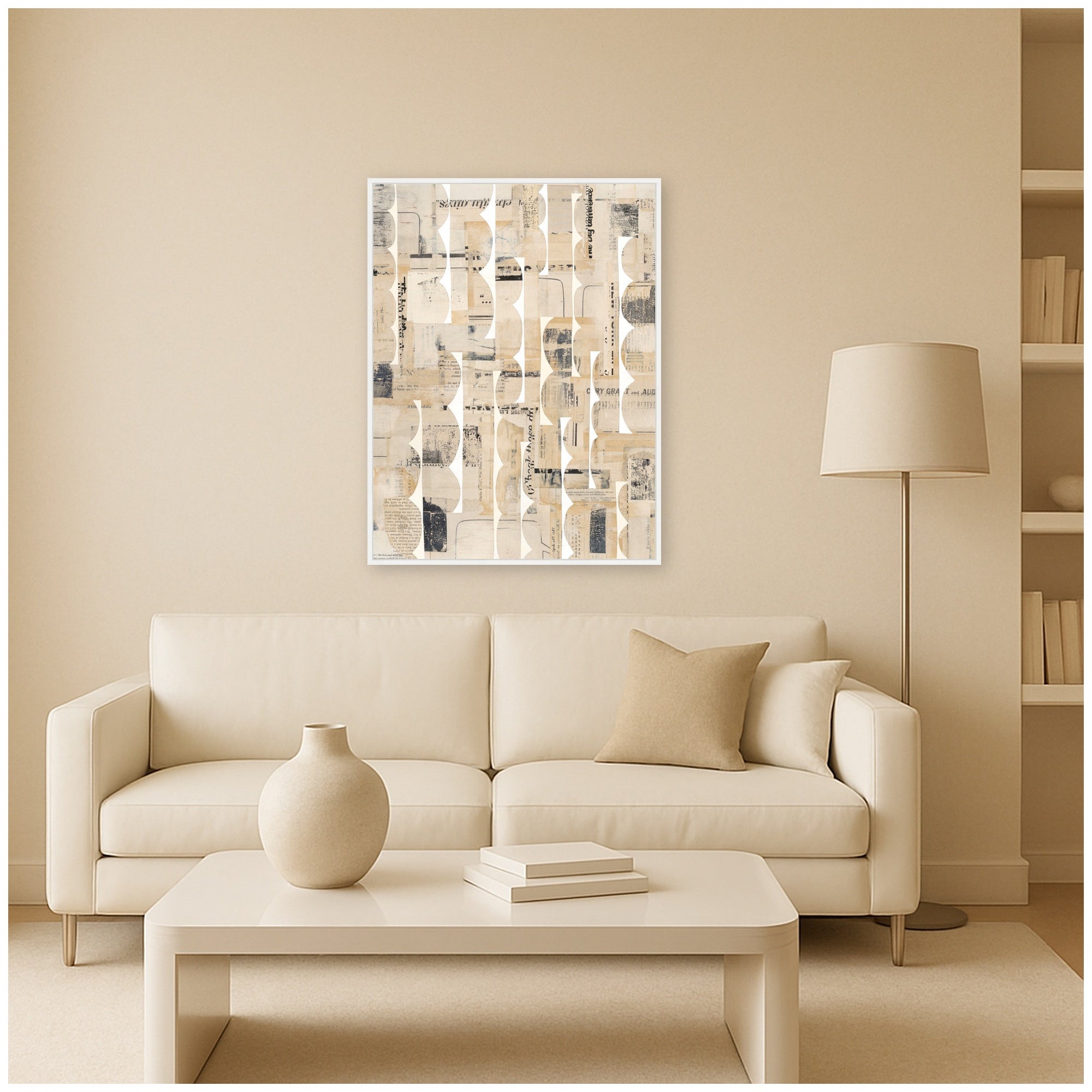 Framed Canvas 32x42 Sylvie White 5