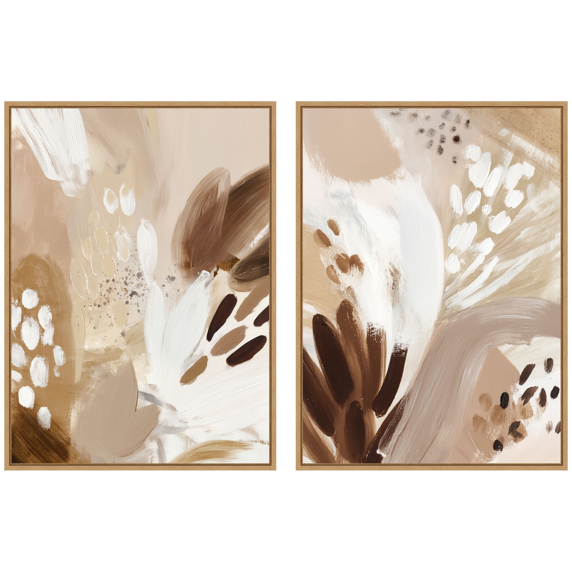 Art Set 2 Piece Set 28x38 Sylvie Natural 1
