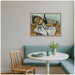 Framed Canvas 24x18 Sylvie Dark Gold 5