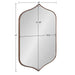 Irregular Mirror Bronze 20x32 5