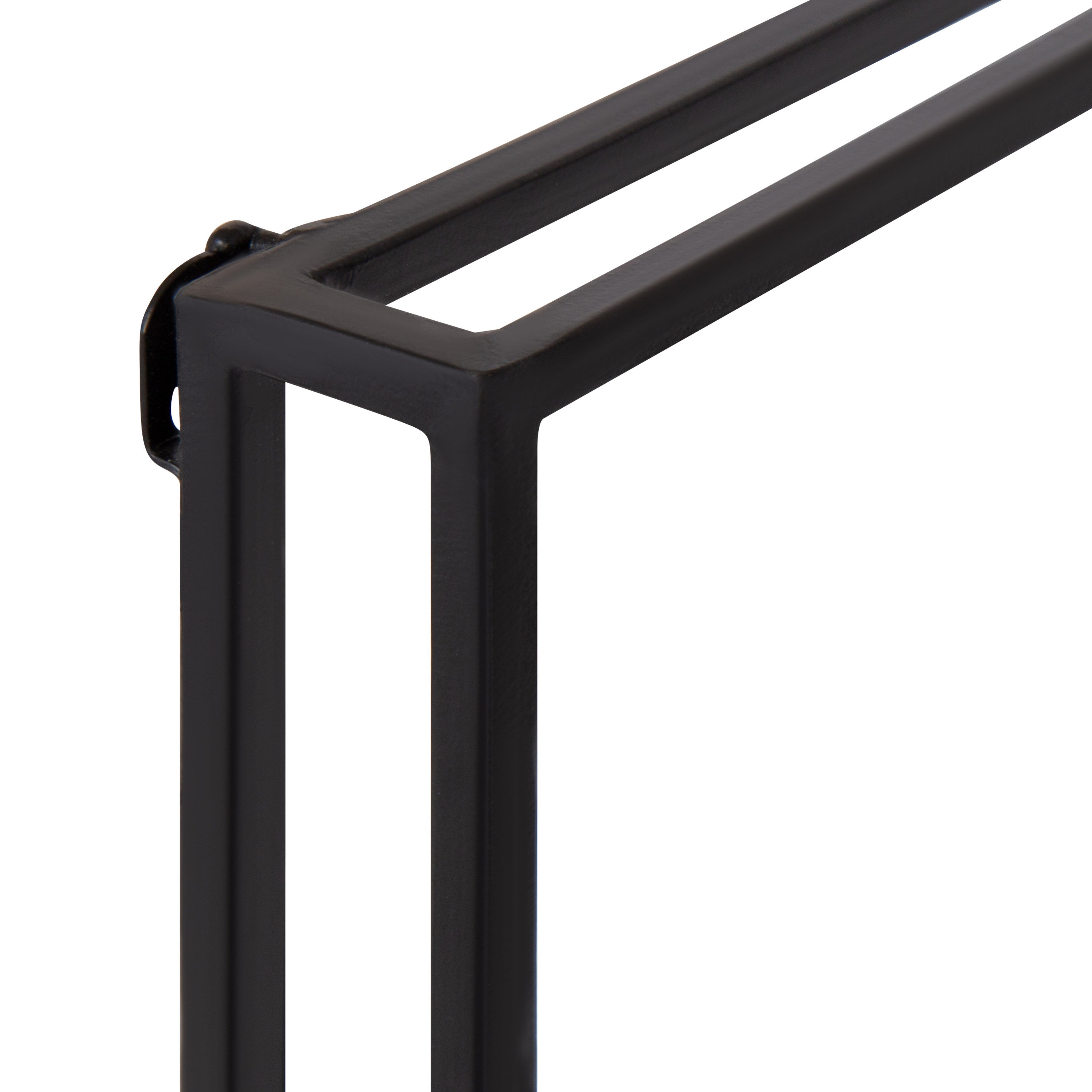 Functional Mirror Black 28x16 6